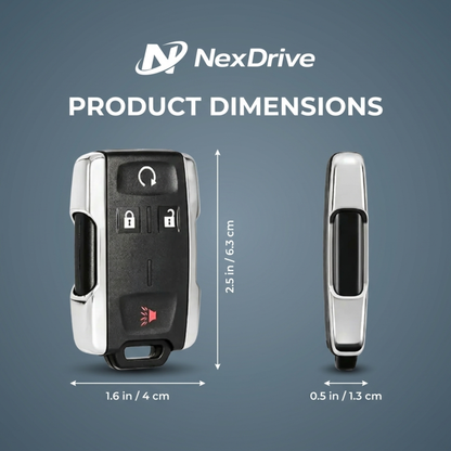 Key Fob Shell - Fits Silverado/Colorado/Sierra (2014-2021)