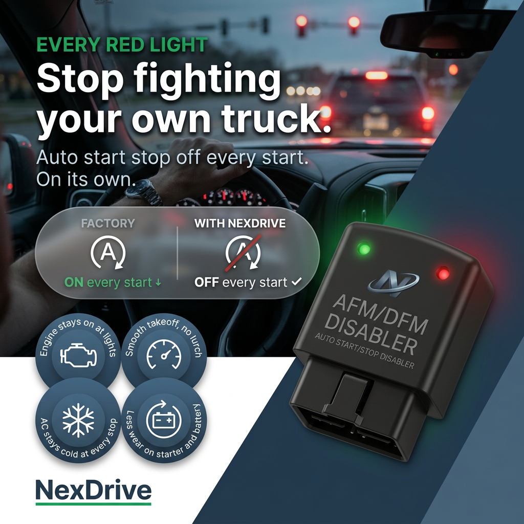 NexDrive™ 10 Speed DFM + Auto Start Stop Disabler