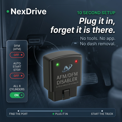 NexDrive™ 10 Speed DFM + Auto Start Stop Disabler