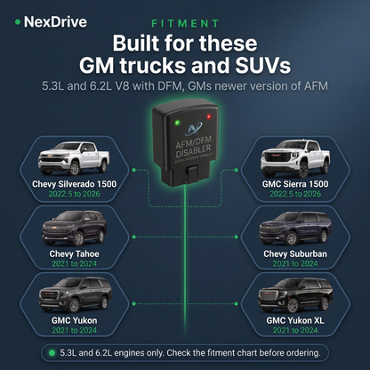 NexDrive™ 10 Speed DFM + Auto Start Stop Disabler